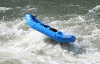 whitewater raft on the American River