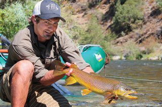 brown trout, Middle Fork American River, ©Michael Wier