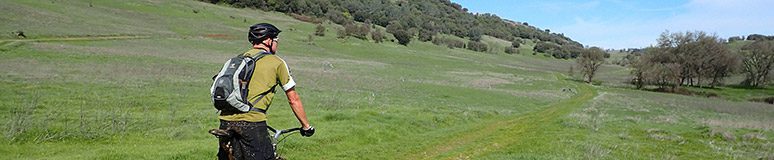 mountain biking near the South Fork American